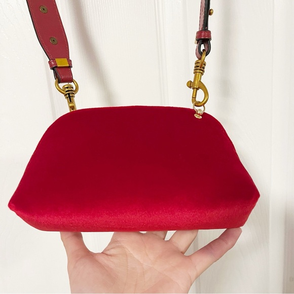 Dior Beauty Red Mini Velvet Bag - Picture 5 of 17